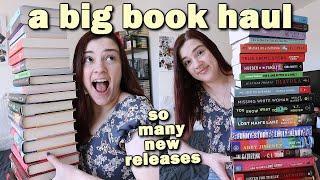 a big book haul  (so many exciting new releases!!)