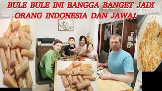 BULE JERMAN GARA2  PUNYA ISTRI JAWA;) TIAP HARI MAKAN MAKANAN INDONESIA