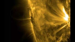 Unstable Magnetic Cloud On Sun