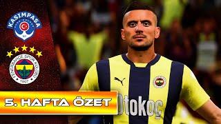 Kasımpaşa 0-2 Fenerbahçe | Trendyol Süper Lig 5.Hafta (Maç Özeti) 24/25