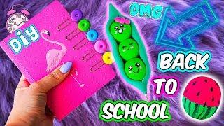 DIY BACK TO SCHOOL //  СНОВА В ШКОЛУ // ШКОЛЬНЫЕ ПРИНАДЛЕЖНОСТИ СВОИМИ РУКАМИ