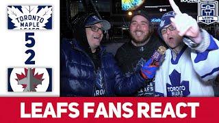 The Leafs Would Beat The Jets In The Playoffs | Leafs 2-5 Jets | Leafs Fans React