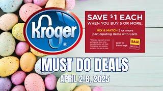 *MEGA SALE* Kroger MUST DO Deals for 4/2-4/8 | Buy 5 Save $1 Each, Personal Care Event, & MORE