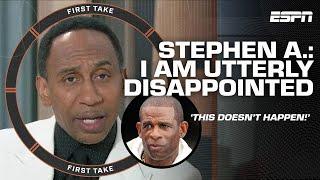 WHAT'S THE POINT⁉ Colorado's columnist ban is a BAD LOOK for Deion Sanders - Stephen A. | First Take