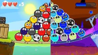 Red Gold Tomato Basketball Soccerball Birberry Orange Ball - Sad Balls - Ghost Mix - Pass Level 9