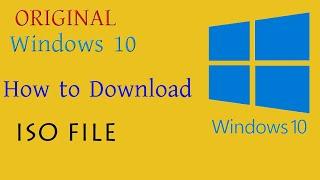 Windows 10 ISO File | Download from Official website | free