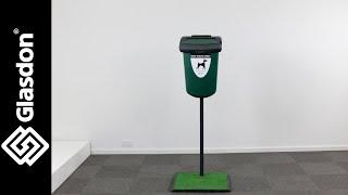 Glasdon UK | Demonstration | Retriever 35™ Dog Waste Bin