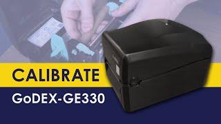 How to Calibrate GoDEX GE330 Label Printer