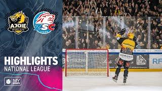Ajoie vs. ZSC Lions 4:3 – Highlights National League