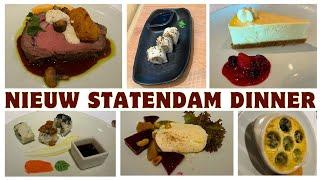 Nieuw Statendam - dinner - a la carte  - Holland America Line