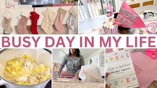 BUSY HOLIDAY DAY IN THE LIFE OF A MOM | ELVES ARE BACK | DIY WITH ME | EASY MEAL IDEA | CRISSY MARIE