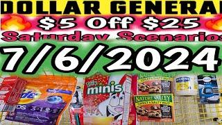 7/5/2024 Dollar General Couponing this Week | #5off25 #dollargeneral #extremecouponing