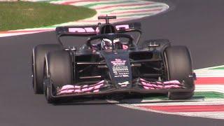 Franco Colapinto PUSHING HARD in his First Official Test as an Alpine F1 Driver at Monza!!!