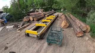 Lengthening Frontier OS27 Sawmill DIY