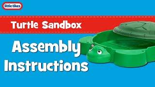 Turtle Sandbox | Assembly Instructions | Little Tikes