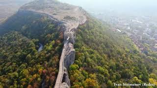 крепост Овеч - Провадия - Ovech Fortress - Provadia - поглед от дрон - Aerial view