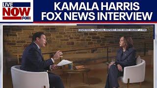 VP Kamala Harris sits down with Bret Baier for first FOX News interview | LiveNOW from FOX