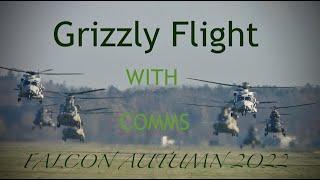 GrizzlyFlight assembled and departing ''Curling'' Forward Operating Base a.k.a. De Peel. [05NOV2022]