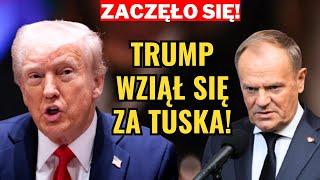 TRUMP WZIĄŁ SIĘ ZA TUSKA! AMERYKANIE CHCĄ ZMIAN W POLSCE