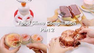 【ASMR】食べ物スライムまとめパート2【音フェチ】Food Slime Compilation Part 2