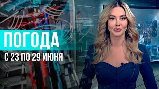 Погода на неделю 23 – 29 июня 2025. Прогноз погоды. Беларусь | Метеогид