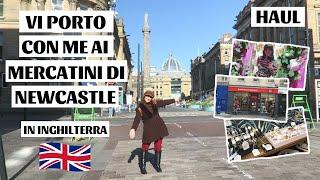 VI FACCIO VEDERE I MERCATINI DELL'USATO INGLESI A NEWCASTLE - GIRO PER I CHARITY SHOP + HAUL