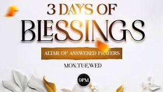 3 DAYS OF BLESSINGS || DAY 1 || AOAP || 16TH SEPTEMBER, 2024