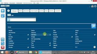 Autocom 2020 - VIN scanner        @ClaudeGarage