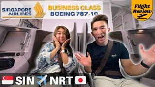 Singapore Airlines Business Class from SIN to NRT | SilverKris Lounge Access