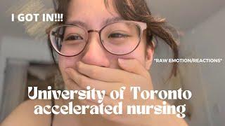 Getting Into My DREAM Accelerated Nursing School! (UofT)