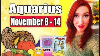 Aquarius YOU NEED TO HEAR THIS & THIS IS WHY!  weekly november 8-14