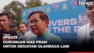 Pramono Anung Bakal Dukung Penuh Kegiatan Olahraga Lari di Jakarta - iNews update