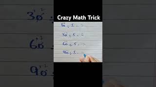 Easy Division Trick | #maths #mathstrick #shorts #viral