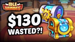 We GAMBLED $130. Was it worth it?! - Episode 105 - The IDLE HEROES Turbo Series