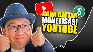 TERBARU  CARA DAFTAR MONETISASI channel YOUTUBE [2024]