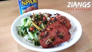 Ziangs [Street Food Series] A MUST TRY Luncheon Meat Rice recipe - Ow tang lou