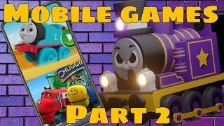 Playing thomas and friends mobile games PART 2