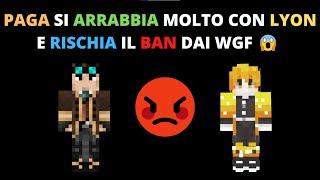 PAGA SI ARRABBIA MOLTO CON LYON E RISCHIA IL BAN DAI WGF  *Non Impara*