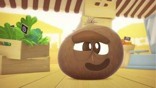 Learn Fruits and Vegetables for Kids : The Coconut