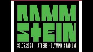 Rammstein - Deutschland (Remix) - Live 2024 in Athens Greece at Olympic Stadium--30-5-2024