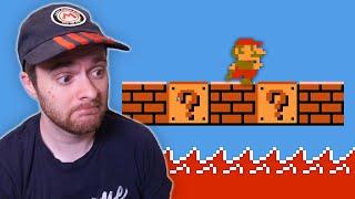 Super Mario Bros. but the Floor is Lava