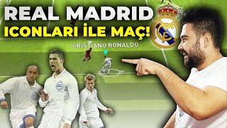 BU RONALDO BİR BAŞKA…  REAL MADRID ICONLARI İLE MAÇ! EFOOTBALL PES 2021 MOBILE