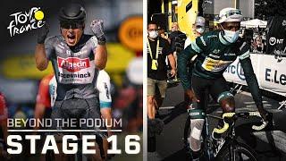 Major momentum shift in green jersey battle after Stage 16 | Beyond the Podium | NBC Sports