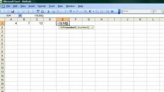 Different Functions of Microsoft Excel : Microsoft Office Software