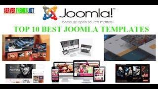 Top 10 Best Joomla Templates 2015 - Video ServerThemes.Net