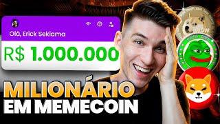 Torne se Milionário Em Memecoin! O Meu Guia para a PRÓXIMA Cripto de 100x