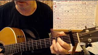 PADAM DE EDITH PIAF /(tablature demandée )  /ACCORDS GUITARE / QSQS 9 / CH 41 / D : 3/4 .