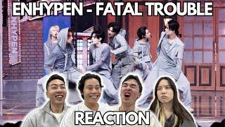 ENHYPEN (엔하이픈) 'Fatal Trouble' Official MV + Special Stage LIVE REACTION!!