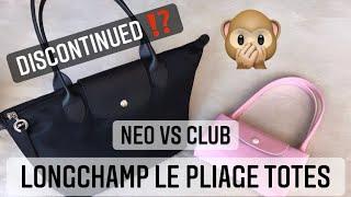 Longchamp NEO vs CLUB Le Pliage Totes (Sizes, Differences, Prices, Quality...)