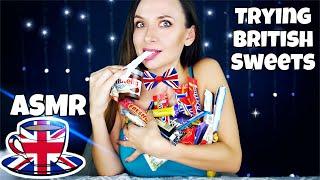  Trying most delicious British sweets  *ASMR